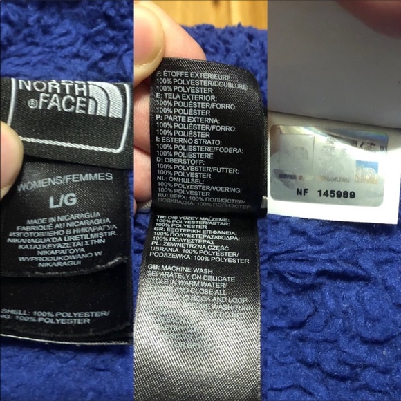 North Face Cozy Fleece Sweater Jacket - Picture 8 of 8